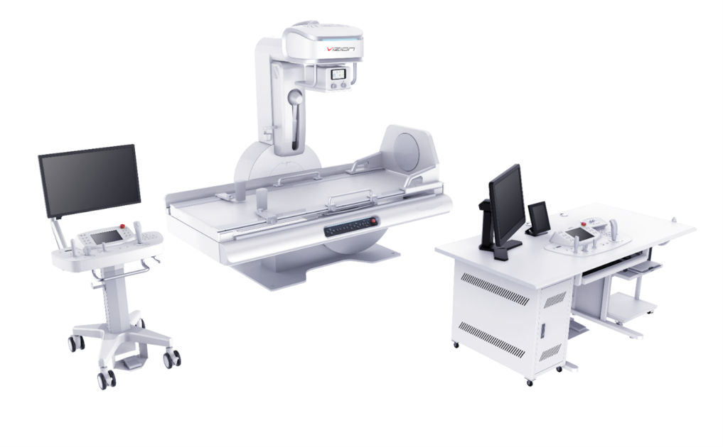 X-ray diagnostic system TITAN 3 (three workstation 80 kw)