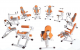 Set of trainers for muscle rehabilitation VZN Kinetic-set X1